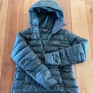 Patagonia Down Sweater Hoody Pullover Women's S